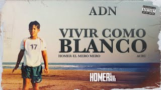 Homer el Mero Mero ACRU  Vivir como blanco Visualizer [upl. by Gusba]