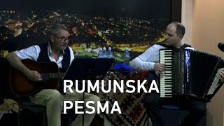 RUMUNSKA PESMA UŽIVO VVeselinović harmonika i VPopović gitara [upl. by Gonroff]