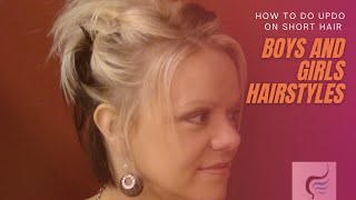 Unlocking Stunning Updos Short Hair Secrets [upl. by Dohsar18]