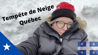 Tempête de neige au Québec FÉVRIER 2021 [upl. by Pelletier]