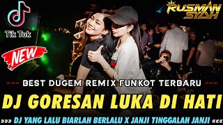 DUGEM TIK TOK VIRAL FULL BASS  DJ GORESAN LUKA DI HATI X JANJI TINGGALAH JANJI  DJ SOUND TIK TOK [upl. by Adnawat]