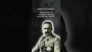 JÓZEF PIŁSUDSKI Cytat na dziś 550 [upl. by Melisa242]