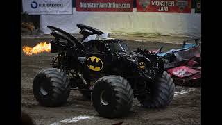 Batman Theme Song Monster Jam 20072011 [upl. by Annairol]