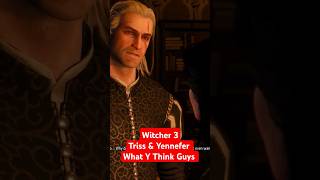 Witcher 3 Yennefer Gets Jealous of Triss and Geralts Romance shorts shortsfeed witcher3 [upl. by Enomis]