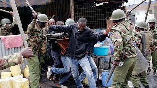 Deadly violence in Kenya in the aftermath of the presidential election no comment [upl. by Arvy]