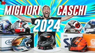 I 5 migliori CASCHI DA MOTO 🚨 che puoi COMPRARE nel 2024 🥇 [upl. by Anirdnajela]