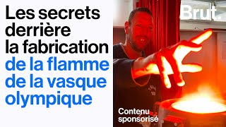 Lénergie dAlain Bernard  les secrets de la conception de la flamme de la vasque olympique [upl. by Ycnej]