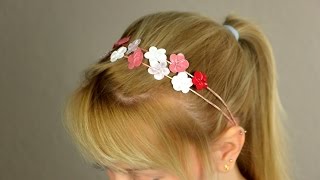 Accessoires pour cheveux faits maison [upl. by Adelheid728]