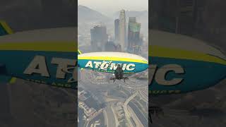 Epic Helicopter vs Atomic Blimp Crash in GTA 5 [upl. by Langsdon959]