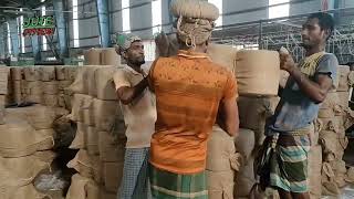 পাটের সুতা Export হচ্ছে । Rajbari Jute Mills Jute Others new video [upl. by Esirtal]