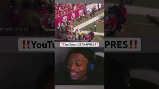 KITTLE 🏈 geta4pres foryou entertainment nfl 49ers shorts trending react dailyvlog [upl. by Vanessa]