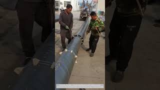 High  density polyethylene outer protective pipe [upl. by Massab]