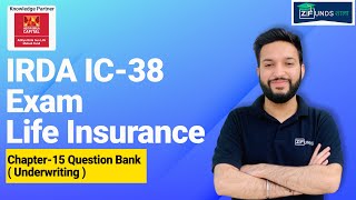 IRDA Exam Mock Test15  IC38 Mock Test 2022  LIC Agent Exam Preparation [upl. by Rennat]