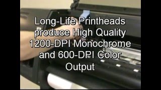 HP DesignJet 1050C 1055CM Plus [upl. by Kristopher866]