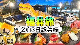 【福井旅総集編】スペシャル観光スポットを巡る二泊三日の旅。 [upl. by Googins]