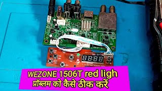 wezon 1506T mpeg4 set top box red light problem [upl. by Suirtimid]