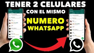 Cómo tener WHATSAPP con el MISMO Número en DOS CELULARES✅ NUEVA ACTUALIZACION 2024 [upl. by Ekim]