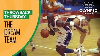 The Best of the Dream Team at the Barcelona 92 Olympics  Throwback Thursday [upl. by Vtarj]