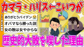 【2chまとめ】カマラ・ハリス←こいつが歴史的大敗を喫した理由【ゆっくり】 [upl. by Llecrup491]