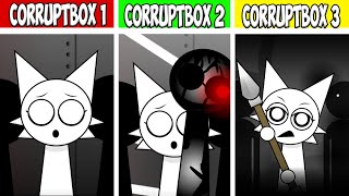 Incredibox CORRUPTBOX 1 VS Phase 2 VS Phase 3 but sprunki [upl. by Subocaj]