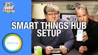 SmartThings Hub unboxing and Setup [upl. by Annhoj]