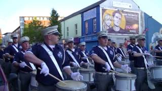 Newtownards Protestant Boys FB Absent Friends  Ulster First Flute FB Parade 2014 [upl. by Marduk]