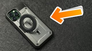 MAGSAFE KICKSTAND iPhone 13 Pro Max Supcase Unicorn Beetle Pro Mag Review [upl. by Elbam]