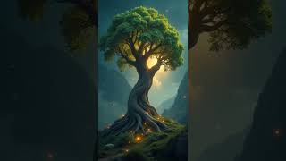 Yggdrasil The Cosmic Tree of Norse Mythology mythicalcreatures facts ancientlegends avatar [upl. by Halyahs]