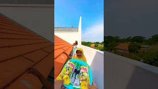 Bagi bagi eskrim funny icecream eskrim jajanan viral fyp [upl. by Darell618]