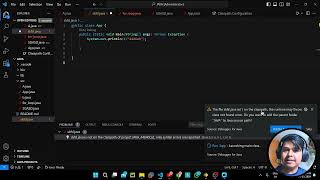 VSCODE ERROR  JAVA file is not on the classpath of the project error solution [upl. by Ita695]