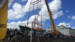 Mise à leau du canot SNSM Patron François Morin [upl. by Mera841]