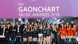 LIVE 8th Gaon Chart Music Awards GMA 2019 BLACKPINK IKON TWICE amp MANY MORE [upl. by Aisatnaf]