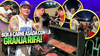 CARNE ASADA CON ​⁠lagranjasanitariaoficial  NOS PUSIMOS LOS GUANTES DE BOX [upl. by Nyvets]