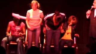 Snap Hypnotized girls in hypnosis show wwwchriscadycom [upl. by Pepi]