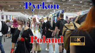 Pyrkon 2024 4K footage  Poznan Comic Con Poland [upl. by Aehsrop86]