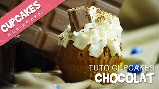 Recette Cupcakes au chocolat pour les nuls [upl. by Yance]