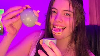 FESTA DO CHÁ PRA TE FAZER DORMIR asmr calmo e relaxante com foco múltiplo [upl. by Massiw]