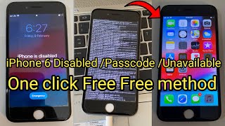 How To Unlock iCloud On Apple iPhone 6  iPhone 6 iOS 1257 iCloud Bypass  iPhone 6 disabled [upl. by Krueger]