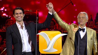 Andrea Bocelli  Matteo Bocelli  Perfect  Festival de Viña del Mar 2024  Full HD 1080p [upl. by Anad]