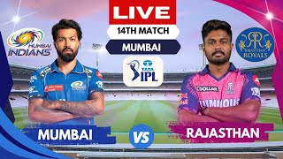 IPL Live MI Vs RR Match 14  IPL Live Scores amp Commentary  Mumbai Indians vs Rajasthan Royals [upl. by Brost822]