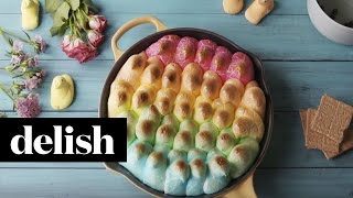 How To Make Peeps Smores  Delish [upl. by Poucher]