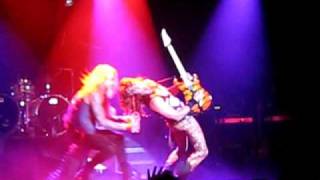 Steel Panther  Satchel Guitar Solo Live [upl. by Rodama]