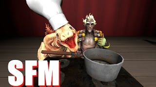 SFM Kamata kuns Cooking show Ep 2 ft Junkrat [upl. by Zolner]