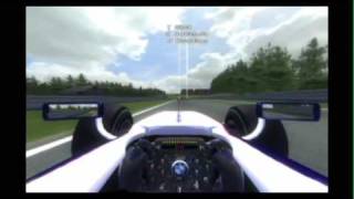 rFactor MOD F1 09  HDR amp Motion Blur MOD  One Lap Spa Kubica [upl. by Candy318]