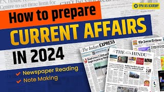 How to Prepare Current Affairs for UPSC APSC Examination UPSC Current AffairsAPSC Current Affairs [upl. by Asenab]