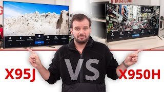 Sony X95J VS Sony X950H  Is the new model worth it [upl. by Ellett]