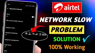 Airtel Network Problem  Airtel 5G Not Working  Airtel New APN [upl. by Nivak349]