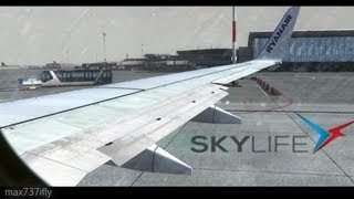 FSX Flight Simulator X HD  Realistic takeoff from Budapest HD [upl. by Jenks]