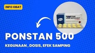 Obat PONSTAN  Kegunaan Dosis Efek Samping [upl. by Nade]