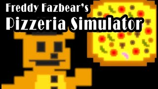 FNAF PIZZERIA SIM  CONNECTION TERMINATED [upl. by Nakasuji]